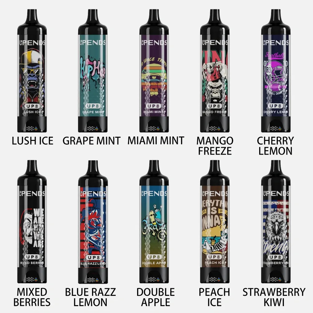 UPENDS UP8 – 60000 Züge, 10 Aromen