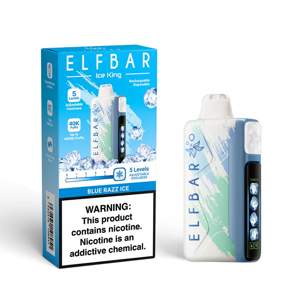 ELFBAR ICE KING 30000 - Blue Razz Ice