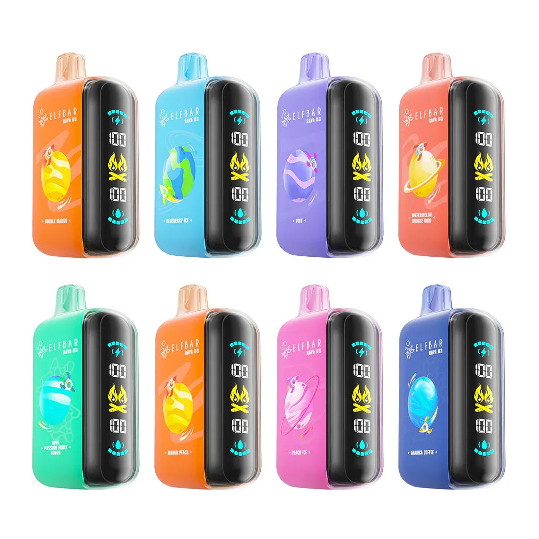 ELFBAR RAYA D3-25.000 Züge Disposable Vape