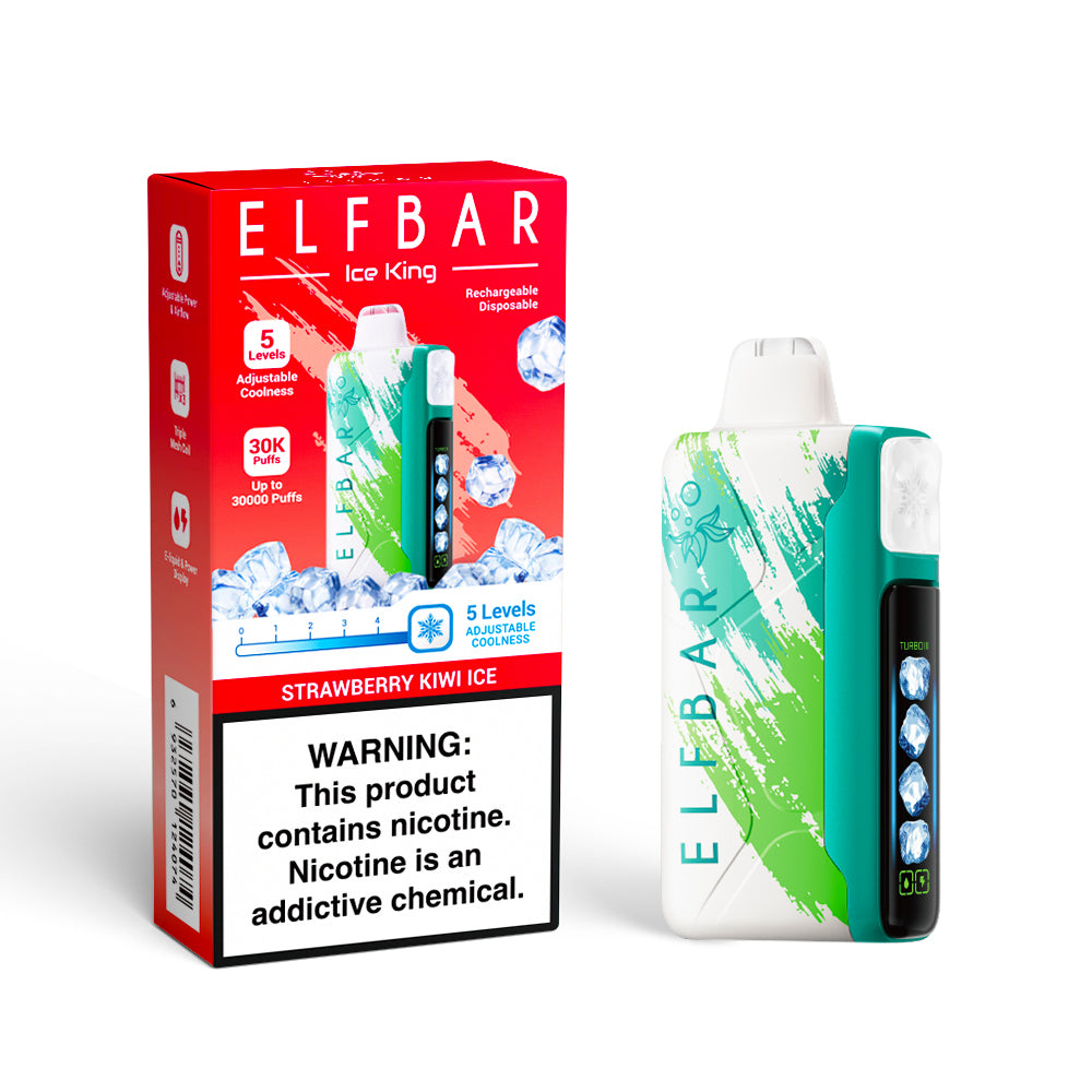 ELFBAR ICE KING 30000 - Erdbeere Kiwi Ice