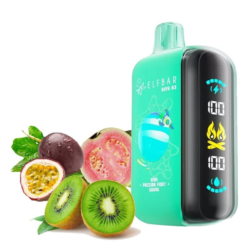 ELFBAR RAYA D3-Kiwi Passionsfrucht Guave